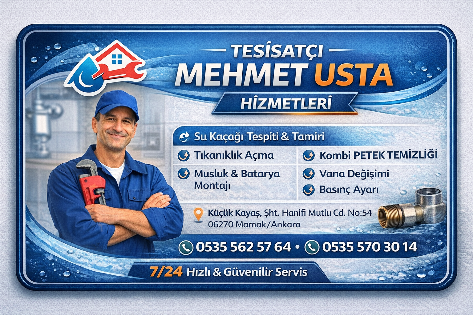 ZERDALİTEPE TESİSATÇI